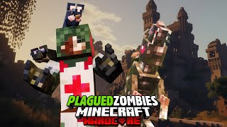 Surviving a Plagued Zombie Apocalypse Simulation in Minecraft Hardcore  Episode 1 [upl. by Oona]