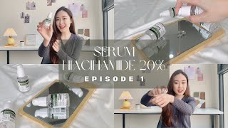 Serum Dưỡng Trắng Mờ Thâm Mụn Siêu Hot Tại Hàn Quốc  Derma Factory Niacinamide 20 Serum [upl. by Nerraf324]