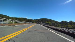 Callicoon NY to Damascus PA Bridge over The Delaware river [upl. by Reeher402]