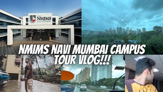 NMIMS Navi Mumbai Campus Tour VLOG  Nmims Campus Reality  College Campus Tour Vlog  Nmims Mumbai [upl. by Ffej]