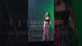 La Bikina Karol Sevilla en el pepsi Center wtc luminova tour 💯👌 [upl. by Aehtorod]