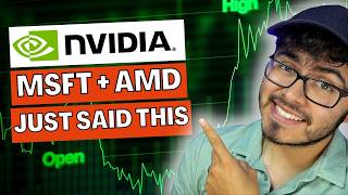 Nvidia Stock SAVED By AMD and Microsoft Earnings [upl. by Hgielrebma]