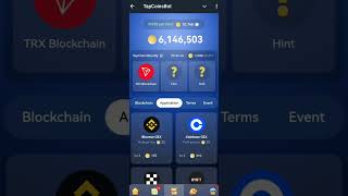 Tapcoin Daily Bounty 13 September  Today Tapcoin Daily combo card  13 September Tapcoin Combo card [upl. by Bogart]