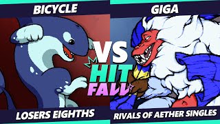 Hitfall 3 TOP 8  Bicycle Orcane Vs Giga Hodan Rivals of Aether  RoA [upl. by Ruby]