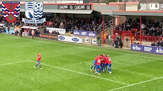 3 GOALS AND LIMBS as DAGGERS DEFEAT SOUTHEND UNITED  Dagenham amp Redbridge VS Southend United [upl. by Amzu691]