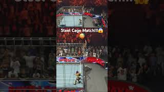 Steel Cage Match😱👏🏾 wwe2k24 wwe payback [upl. by Ettenrahc987]