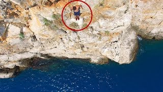 30 METREDEN DENİZE ATLADIM  Cliff Jumping [upl. by Niltiac681]