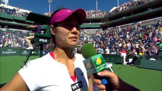 Indian Wells 2014 Saturday Interview Li Na [upl. by Thorsten]