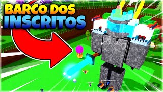 MELHORES BARCOS NO CONSTRUA UM BARCO POR TESOURO NO ROBLOX  Build Boat For A Treasure [upl. by Esinrahc183]