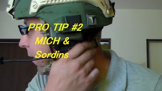 GSK Pro Tip 2 MICH helmet w Sordins [upl. by Areip457]