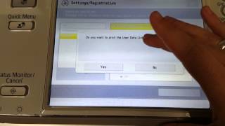 Canon imageRUNNER ADVANCE C5255  How to Print a Configuration Page [upl. by Teragramyram602]