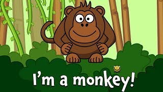 Animal Sounds Song for Toddlers  What Animal Am I  Kids Learning Videos [upl. by Rock]