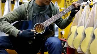 Odekha Shorgo Accoustic Guitar cover [upl. by Luwana]