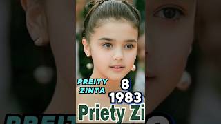 PREITY ZINTA Age Transformation 19752025  Preity Zinta life journey evolution preityzinta ipl [upl. by Gudrin]