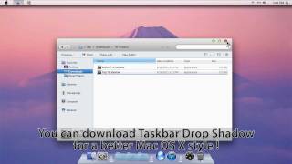 Mac OS X Lion for Windows 7 Transformation Pack [upl. by Sonny]