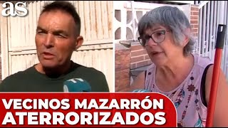 VECINOS EXPRESAN SU MIEDO TOTAL POR LA DANA  MAZARRÓN MURCIA [upl. by Abrahan]