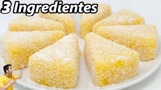 POSTRE con 3 INGREDIENTES SIN HORNO en 5 MINUTOS 😍🍊🍰 y muy FÁCIL y BARATO ¡te SORPRENDERÁ 😍🍊🍰 643 [upl. by Gruber708]