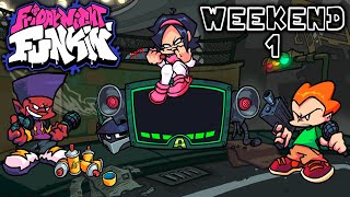 Friday Night Funkin WEEKEND 1  Full Week amp Cutscenes [upl. by Godliman]