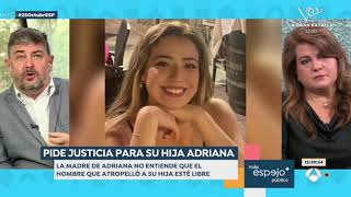 Daniel Vosseler habla en Espejo Público de A3 del atropello mortal de la cantante Adriana Mójica [upl. by Nivad985]