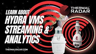 Thermal Radar Hydra VMS Streaming w Analytics 801 7626800  360° Constant Security Detection [upl. by Raual]