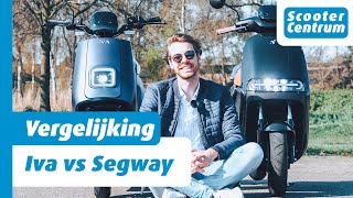 VERGELIJKINGSTEST 🚦  IVA S5 VS SEGWAY E125S  ACCELERATIE amp REM TEST  ELEKTRISCHE SCOOTER TEST [upl. by Mountford353]