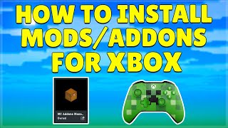 How To Get Any FREE MODSADDONS On Minecraft Xbox Bedrock Edition WORKING 2021 [upl. by Oeniri]