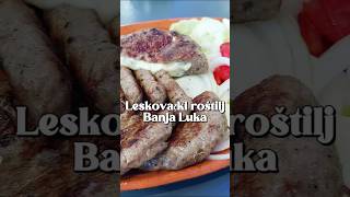 Vrhunski leskovački roštilj  food hrana restoran [upl. by Missy]