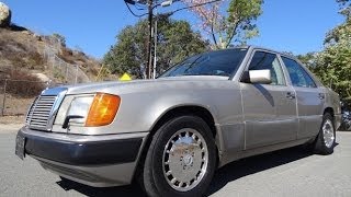 Mercedes Benz 300E W124 1 Owner Exterior Video 1 [upl. by Kabab]