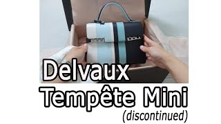 Delvaux Tempête mini 델보 톰페트 미니 [upl. by Dowdell249]