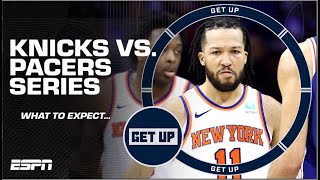 Knicks vs Pacers JWill calls for Jalen Brunson to be DURABLE in the series  Get Up [upl. by Suilenrac]