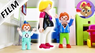 Playmobil filmpje Nederlands  MAMA IS ZWANGER JULIAN EN EMMA RUZIEËN OM KAMER Familie Vogel [upl. by Llednyl]