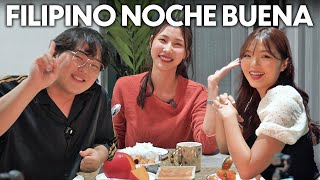 Koreans Epic Christmas Dinner in the Philippines 🇰🇷🎄🇵🇭  pt 2 [upl. by Arremat]