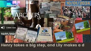 2024 01 10 The Archers Soap Opera [upl. by Shermie]