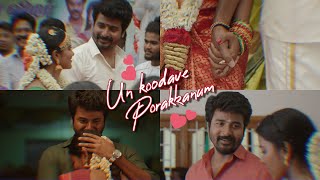 Unkoodave porakkanum 💕 song whatsapp status video  Namma veettu pillai  Sivakarthikeyan ❤️ [upl. by Rehpotsihrc]