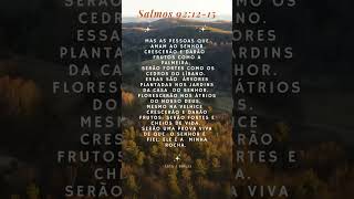 Salmos 921215shorts leiaabíblia frasesdabiblia versosbiblicos gratidão versiculobiblico fe [upl. by Oilegor611]