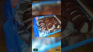 Delicious Oreo Red Velvet cookies review foodreviews shorts oreoredvelvet [upl. by Heida]