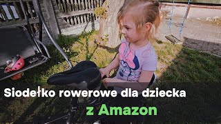 Unboxing  Siodełko rowerowe dla dziecka z Amazon [upl. by Inot]