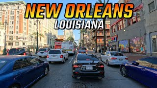 New Orleans Louisiana Driving Through [upl. by Cimbura]