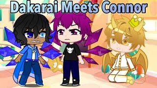 Dakarai Meets Connor  Gacha Club Skits [upl. by Ranger]