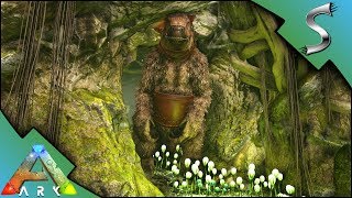 MEGATHERIUM CAVING FAIL SWAMP CAVE RUN  Ark Survival Evolved S3E124 [upl. by Amberly]