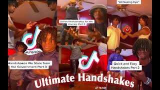 Ultimate Handshakes Ever Created  Tik Tok Version 🙌🏽  Handshakes For The Bros  Cool Handshakes [upl. by Hearsh]