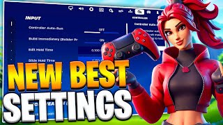 NEW BEST Controller SETTINGS in Fortnite Chapter 5 PS4PS5XboxPC [upl. by Pirbhai]