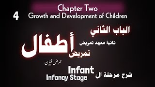 الباب الثاني  Infancy Stage  Growth and Development  تمريض أطفال  تانية معهد تمريض وكلية [upl. by Ycinuq]