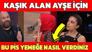 Masterchef de Ayşe ekiz kaşık aldı deniz şefleri suçladı [upl. by Teraj]