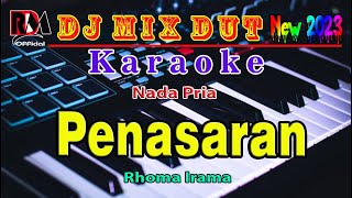 Penasaran  Rhoma Irama  Karaoke Dj Remix Dut Orgen Tunggal Terbaru Nada Pria Cover By RDM [upl. by Atnoid450]