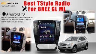 JIUTREE Android 13 for Benz GL ML W166 X166 20052011 Car Radio CarPlayStereo GPS Multimedia Player [upl. by Ecile]