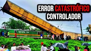 Choque De Trenes en India  Error Humano [upl. by Graniah451]