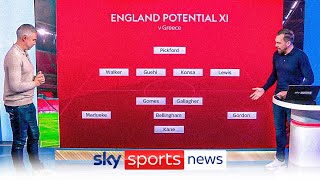 How could England line up against Greece in the Nations League [upl. by Mcguire935]