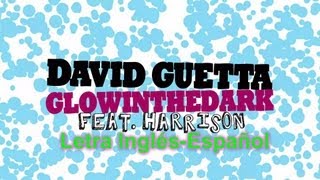 David Guetta amp GLOWINTHEDARK feat Harrison — Aint a Party ツ♬♪♫Letra Inglés\Español [upl. by Ydnam]