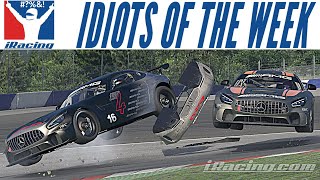 iRacing Idiots Of The Week 12 [upl. by Esoryram]